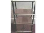 3 Tier (Verona) Shelving Unit with Storage Cabinet to....