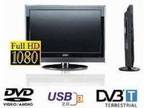 Dgm 22'' Lcd Hd Ready TV Built in Dvd Freeview Brand....